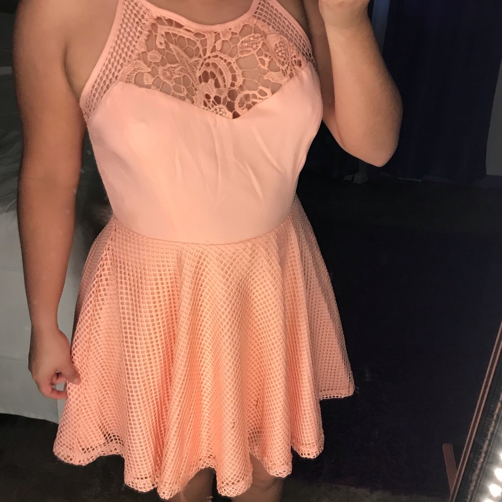 Luxmi coral dress 👗